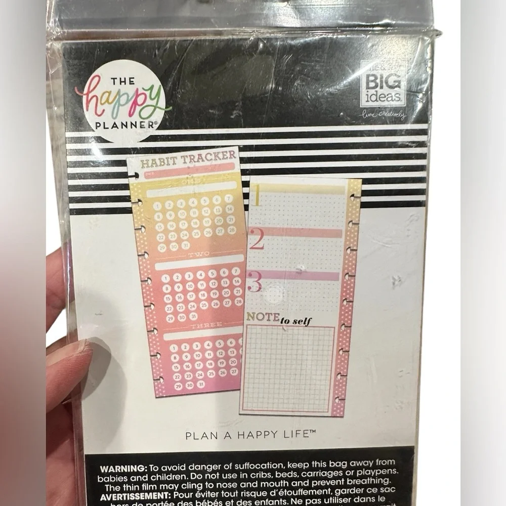 The Happy Planner 2 Pack Refill Planner Pages